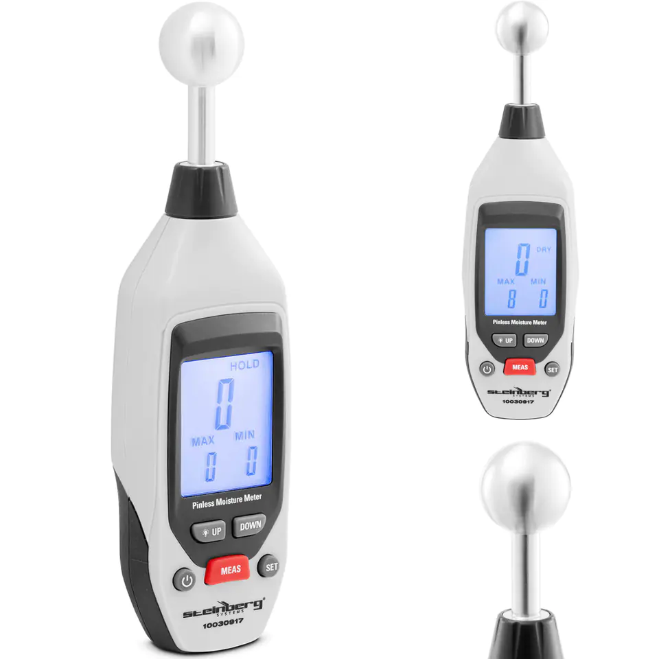 Moisture meter non-invasive wood brick moisture meter 0-100% at Wasserman.eu