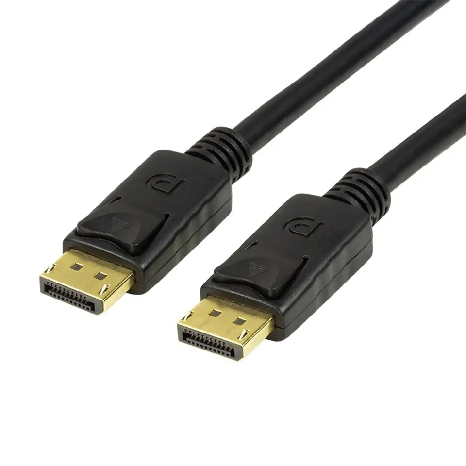 ⁨DisplayPort 1.4 cable 8K/60Hz, 3m, black⁩ at Wasserman.eu