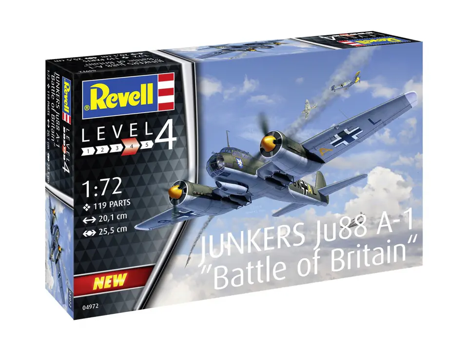 Model plastikowy Junkers Ju88 A-1 Battle of Britain w sklepie Wasserman.eu