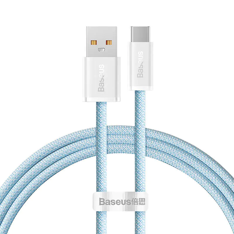 ⁨USB to USB-C Cable Baseus Dynamic Series, 100W, 1m (blue)⁩ at Wasserman.eu