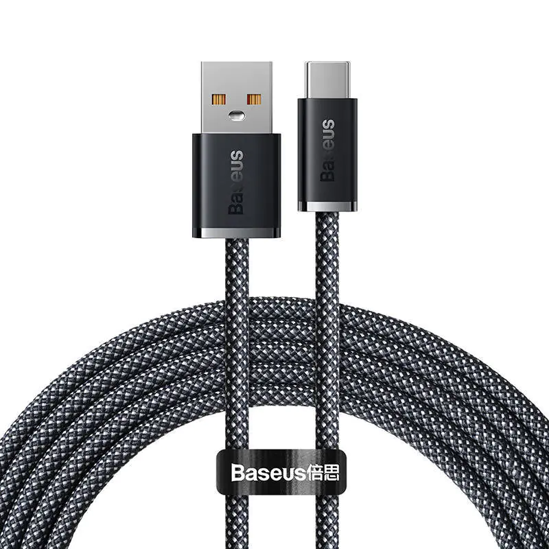 ⁨USB to USB-C Cable Baseus Dynamic Series, 100W, 2m (Black)⁩ at Wasserman.eu