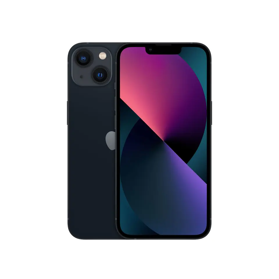 Apple iPhone 13 15.5 cm (6.1") Dual SIM iOS 15 5G 128 GB Black at Wasserman.eu