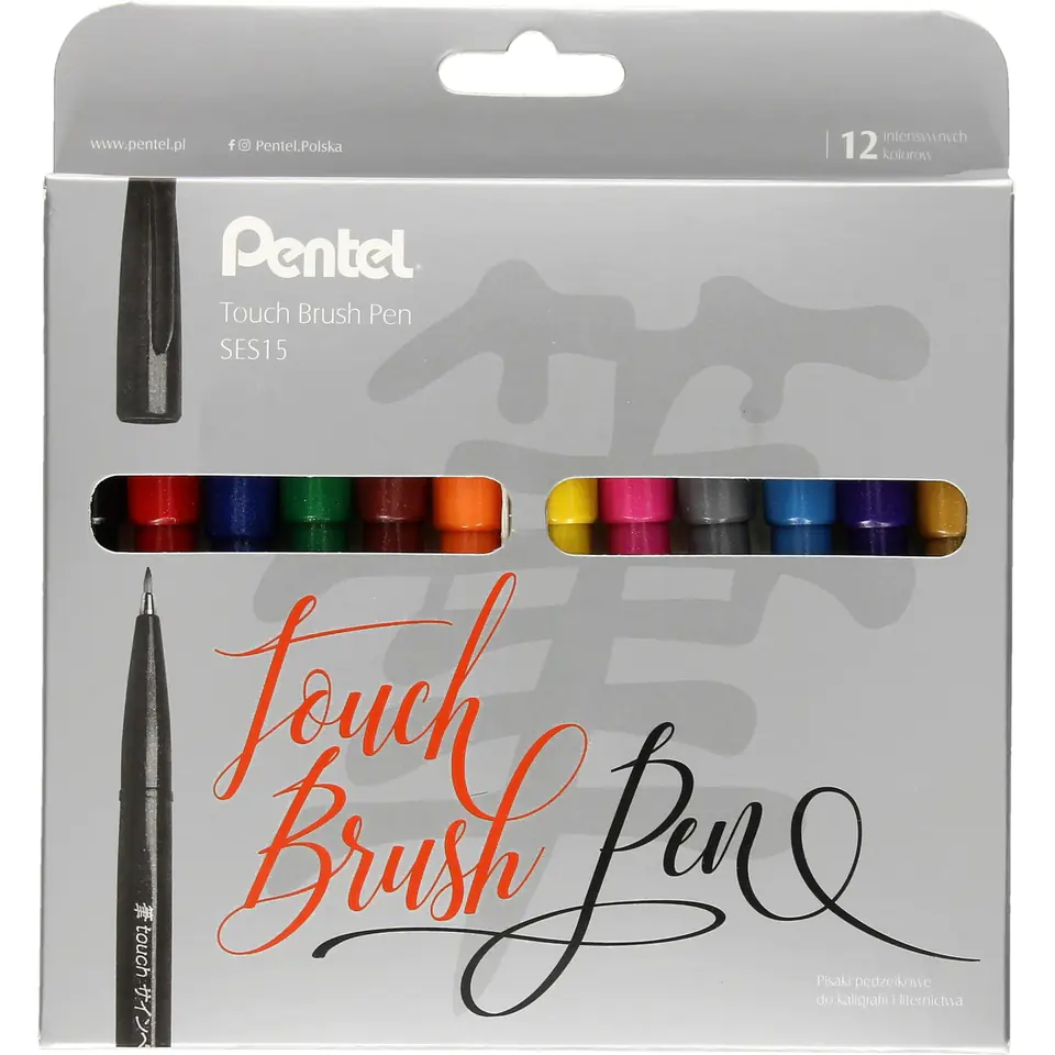 ⁨BRUSH SIGNT PEN kpl. 12 pcs.⁩ at Wasserman.eu