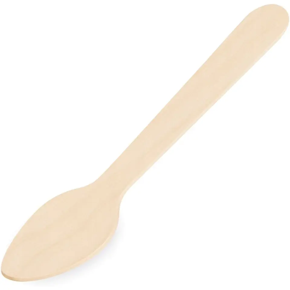 ⁨Wooden spoon 11 cm op.100 pcs. VT-SP4⁩ at Wasserman.eu