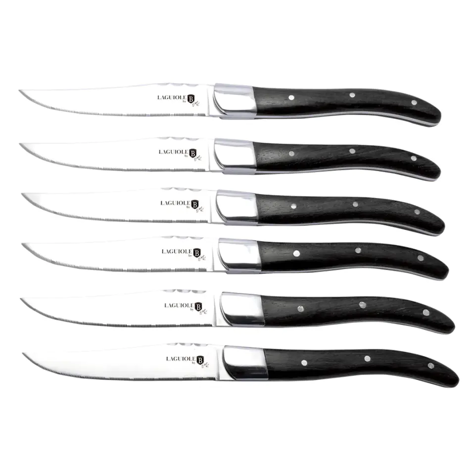 ⁨SET OF STEAK KNIVES 6 pcs. BERLINGER HAUS BH-2469⁩ at Wasserman.eu