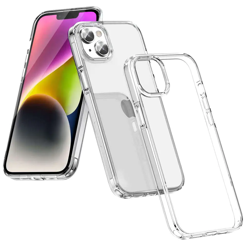 ⁨Alogy Hybrid Case for Apple iPhone 14 Plus Transparent⁩ at Wasserman.eu