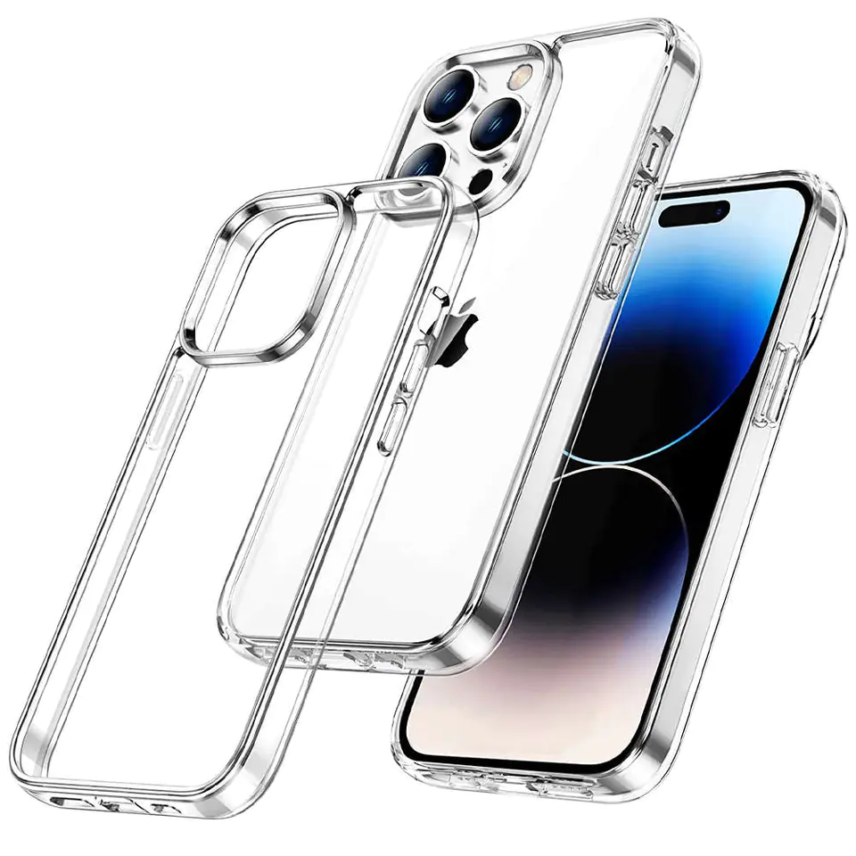 ⁨Alogy Hybrid Case for Apple iPhone 14 Pro Max Transparent⁩ at Wasserman.eu