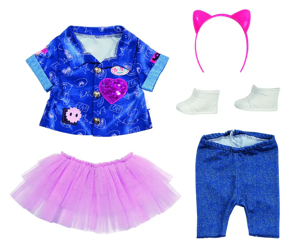 BABY BORN Deluxe Jeans Dress at Wasserman.eu