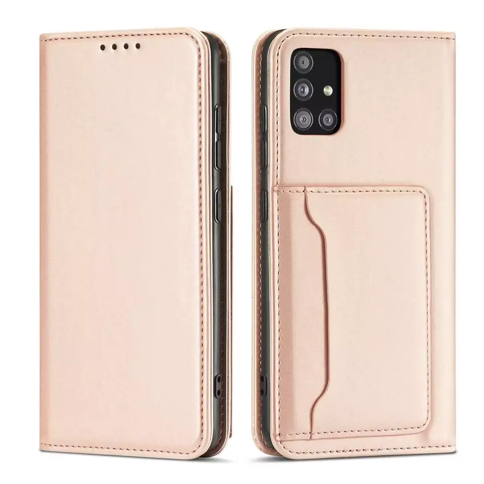 ⁨Magnet Card Case Case for Samsung Galaxy A13 5G Card Wallet Holder Pink⁩ at Wasserman.eu