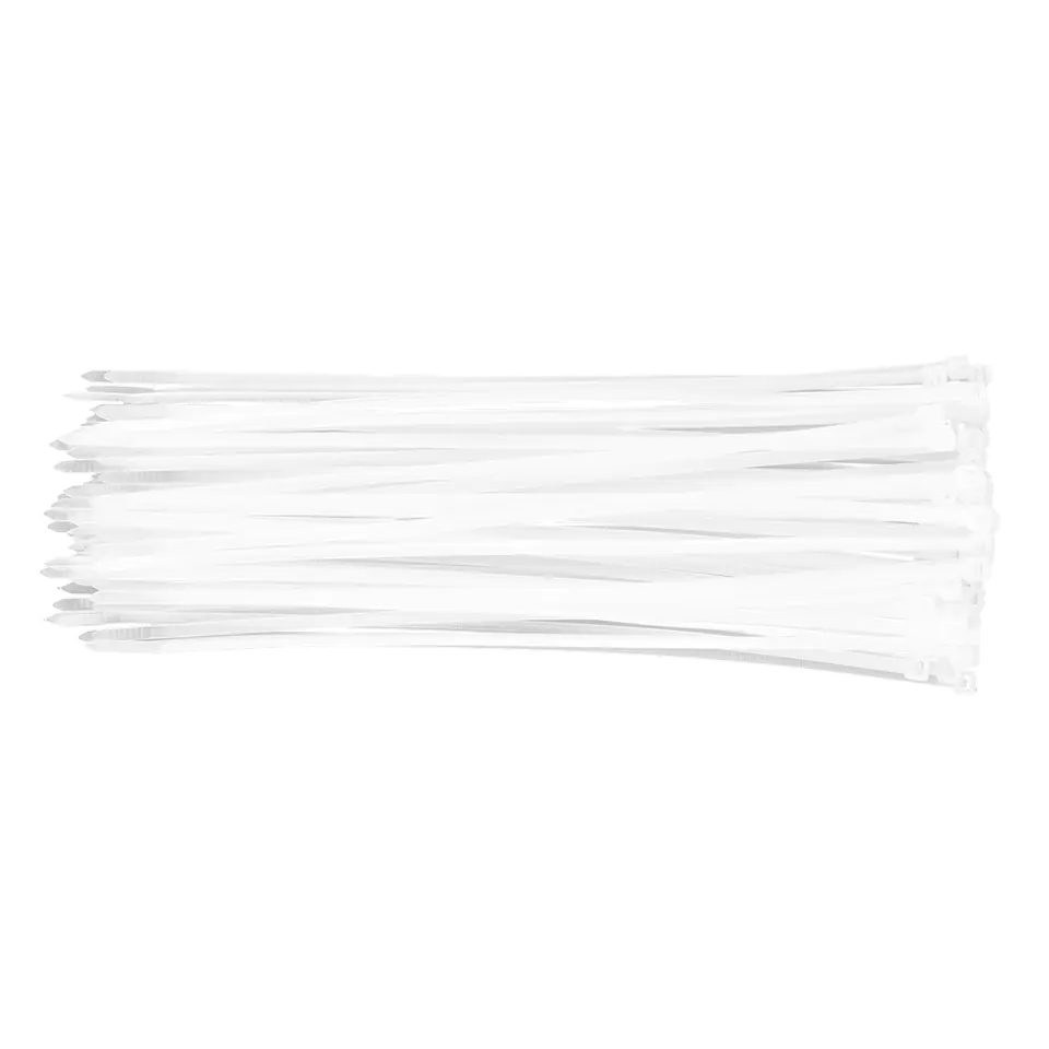 ⁨Cable ties 3.6 x 300 mm, 100 pcs, white⁩ at Wasserman.eu