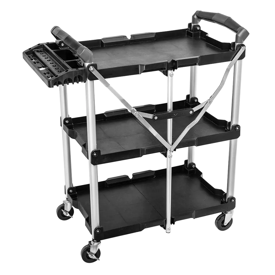 ⁨Folding trolley 75 kg with organizer⁩ at Wasserman.eu