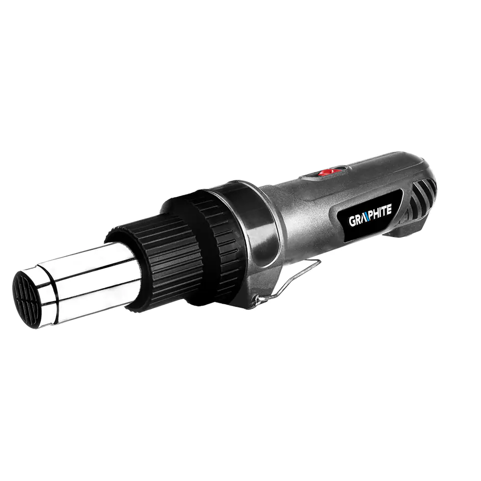 ⁨Heat gun 2000W, temperature range: I: 350? C, II: 550? C, straight handle⁩ at Wasserman.eu