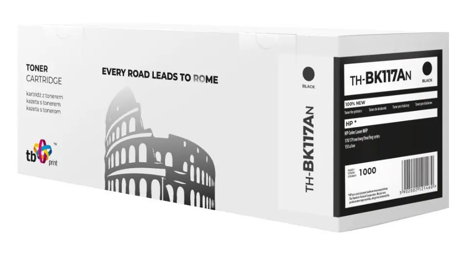 ⁨Toner do HP 117A W2070A czarny TH-BK117AN 100% nowy⁩ w sklepie Wasserman.eu