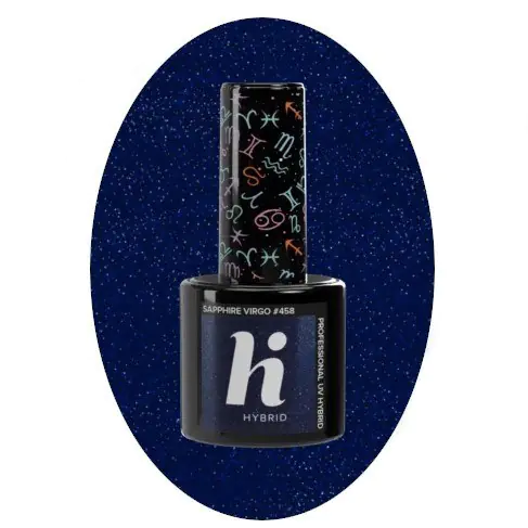 ⁨Hi Hybrid Lakier hybrydowy Zodiac nr 458 Sapphire Vigo 5ml⁩ w sklepie Wasserman.eu