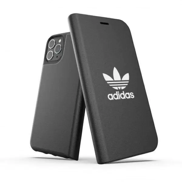 ⁨Oryginalne Etui IPHONE 11 PRO Adidas OR Booklet Case BASIC (36278) czarne⁩ w sklepie Wasserman.eu