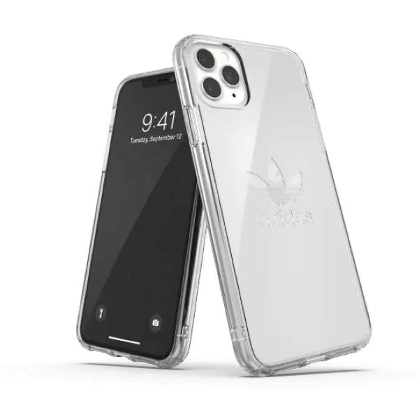 ⁨Original Case IPHONE 11 PRO MAX Adidas OR PC Case Big Logo (36406) transparent⁩ at Wasserman.eu