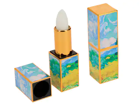 ⁨Protective lipstick - V. van Gogh, Wheat Field with Cypresses⁩ at Wasserman.eu