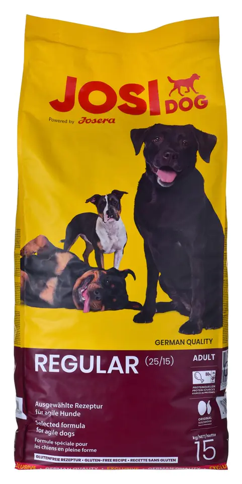 ⁨Josera JosiDog Regular dry food for dogs 15kg⁩ at Wasserman.eu