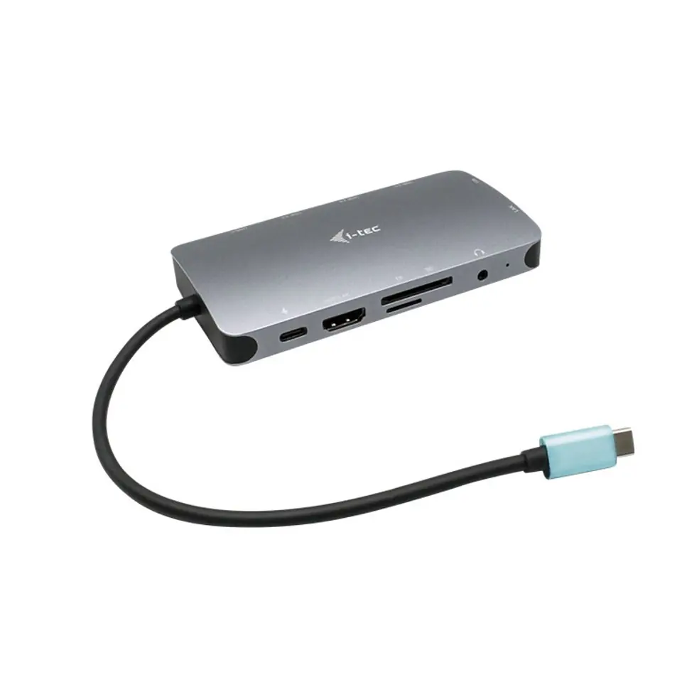 ⁨Stacja dokująca USB-C Metal Nano HDMI, VGA, LAN, Power Delivery 100W⁩ w sklepie Wasserman.eu