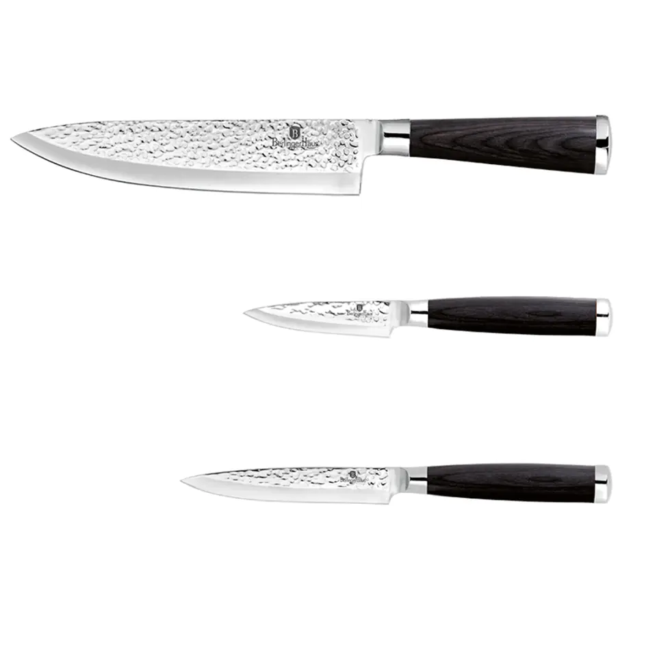 ⁨SET OF 3 KNIVES BERLINGER HAUS BH-2487 PRIMAL GLOSS⁩ at Wasserman.eu