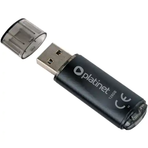 ⁨Pamięć USB PLATINET 128GB X-DEPO USB 2.0 (41590)⁩ w sklepie Wasserman.eu