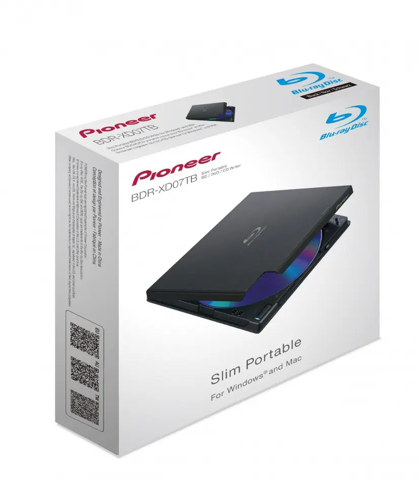 PIO BDR-XD07TB B-R ZEWN Recoreder black at Wasserman.eu