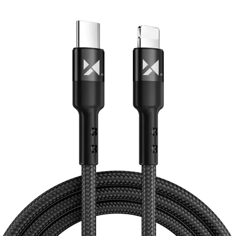 ⁨Wozinsky cable USB cable Type C - Lightning Power Delivery 18W 2m black (WUC-PD-CL2B)⁩ at Wasserman.eu