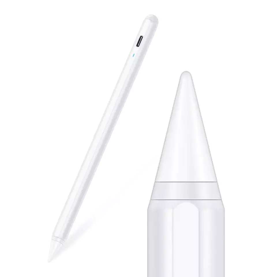 ⁨Rechargeable Stylus for iPad ESR Digital+ Magnetic Stylus Pen white⁩ at Wasserman.eu