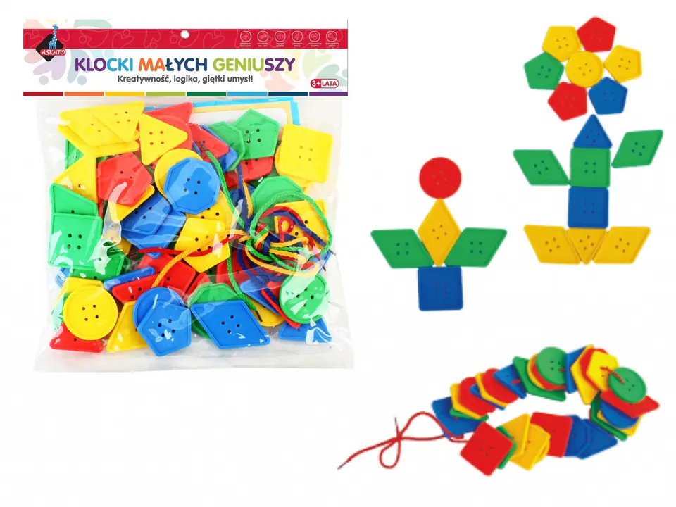 Askato Blocks - Buttons 106 pcs at Wasserman.eu