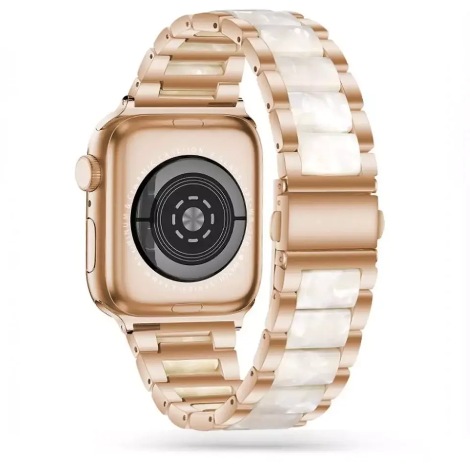 ⁨Tech-protect modern apple watch 4 / 5 / 6 / 7 / 8 / se (38 / 40 / 41 mm) stone white⁩ w sklepie Wasserman.eu