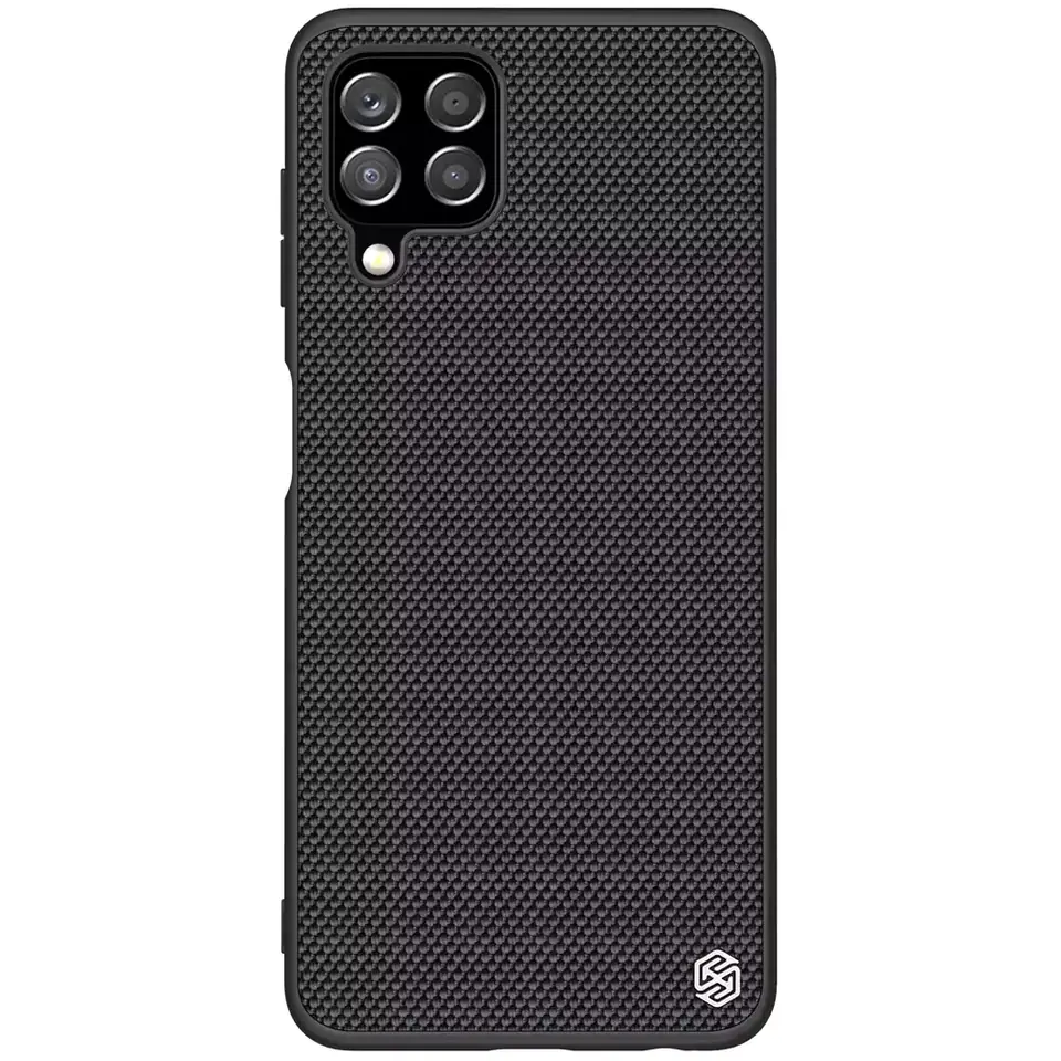 ⁨Nillkin Textured Case Durable Reinforced Gel Frame and Nylon Case for Back Samsung Galaxy A22 4G Black⁩ at Wasserman.eu