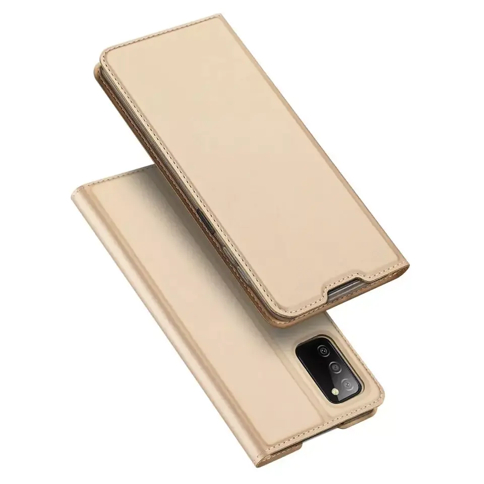 ⁨Dux Ducis Skin Pro holster case cover with flap Samsung Galaxy A03s gold⁩ at Wasserman.eu
