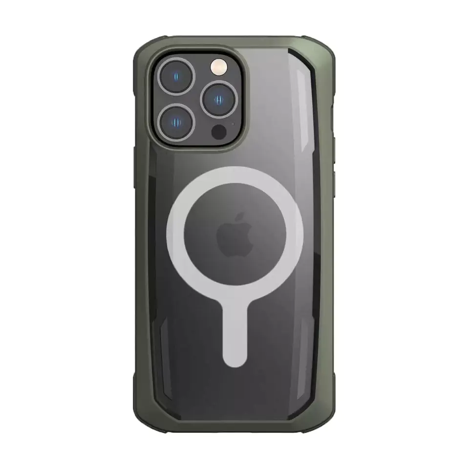 ⁨Raptic Secure Case iPhone 14 Pro Max Case with MagSafe Armored Case Green⁩ at Wasserman.eu