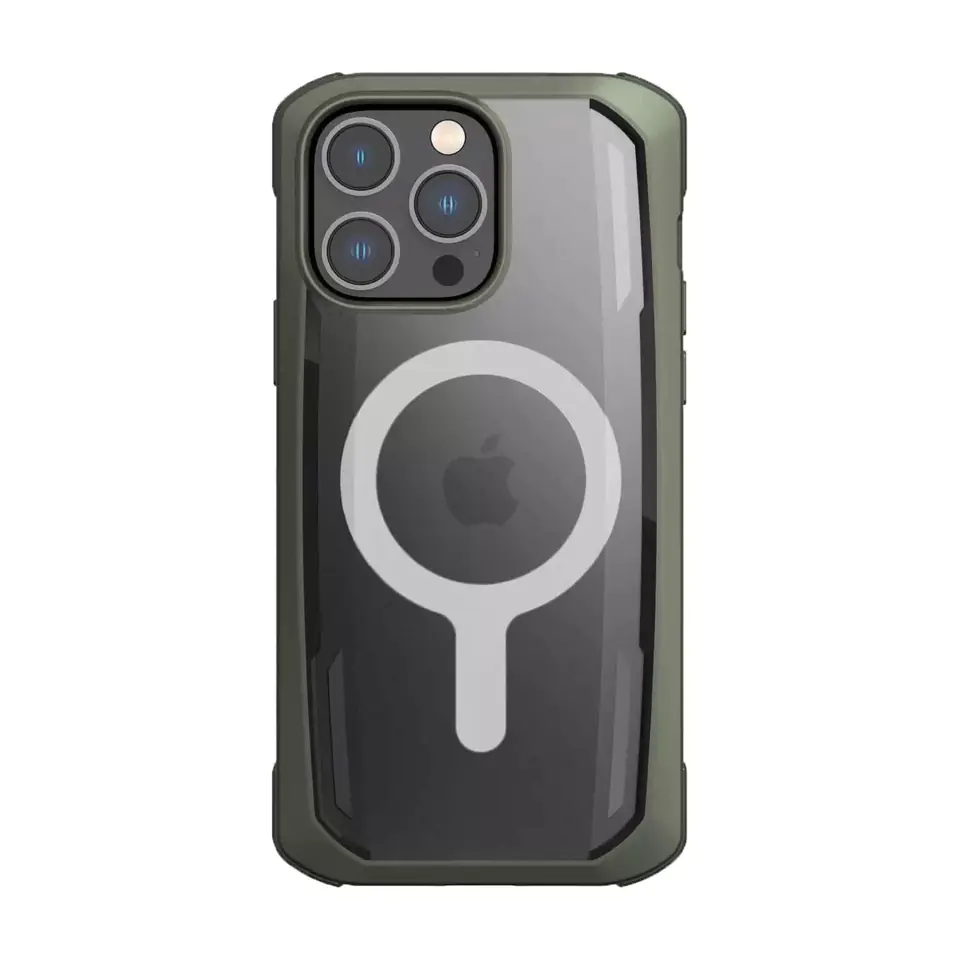 ⁨Raptic Secure Case iPhone 14 Pro with MagSafe Armored Cover Green⁩ at Wasserman.eu