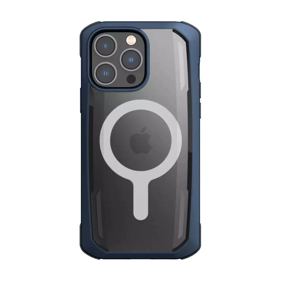 ⁨Raptic Secure Case iPhone 14 Pro with MagSafe Armored Case Blue⁩ at Wasserman.eu