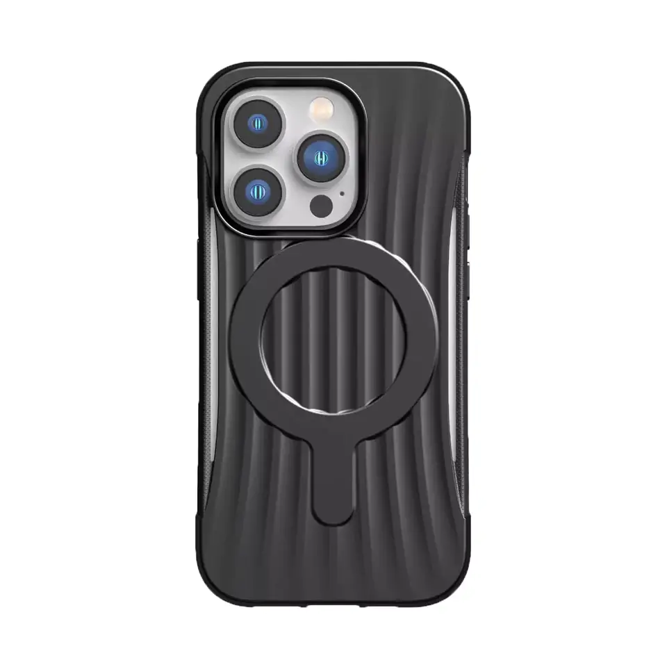 ⁨Raptic Clutch Built Case iPhone 14 Pro Max with MagSafe Back Cover Black⁩ at Wasserman.eu