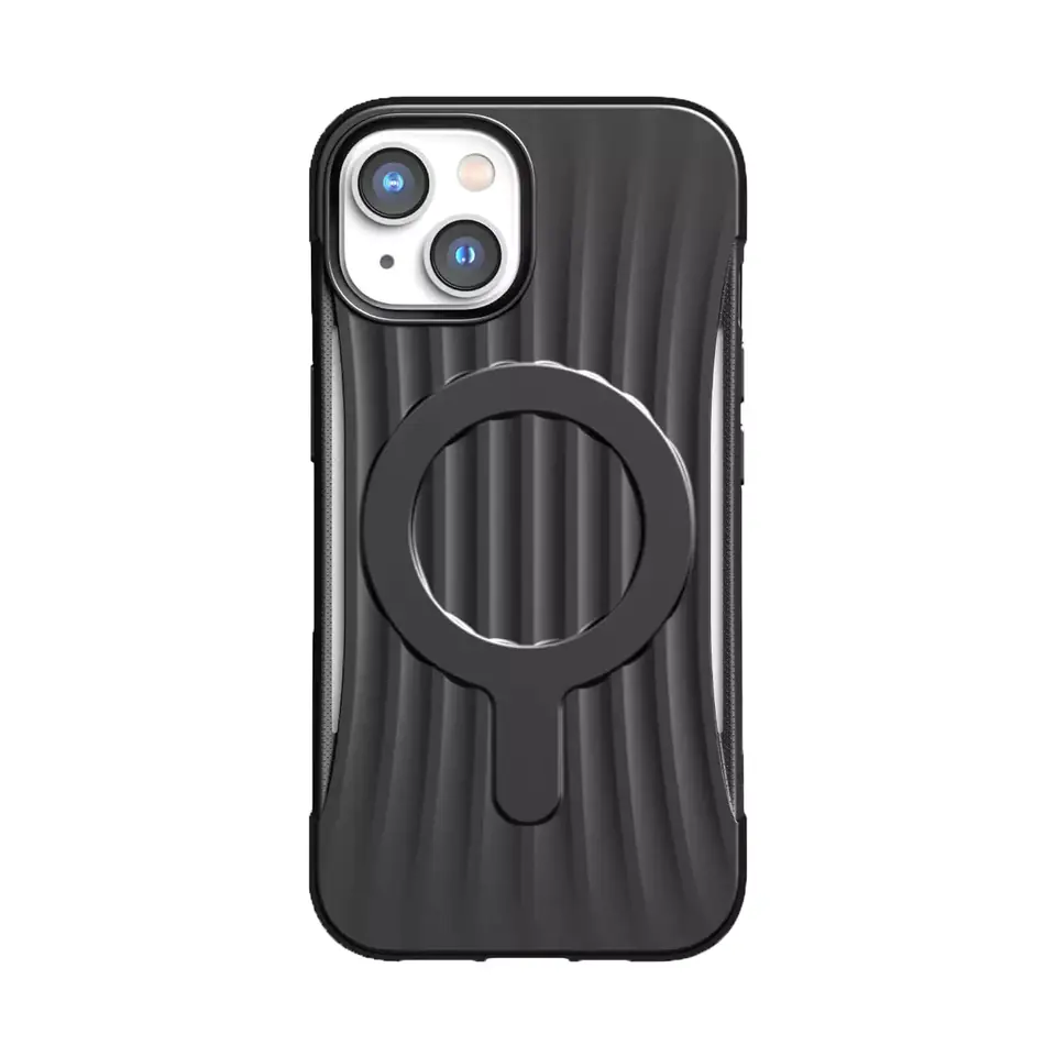 ⁨Raptic Clutch Built Case iPhone 14 with MagSafe Back Cover Black⁩ at Wasserman.eu