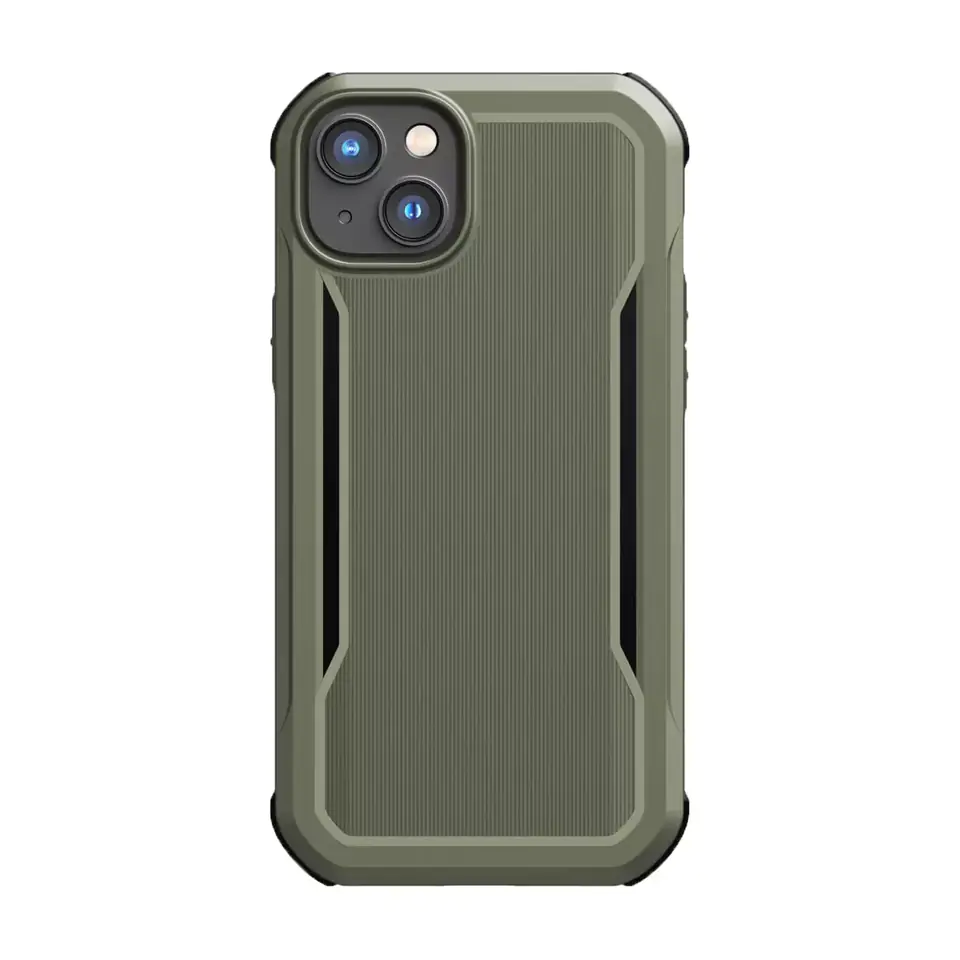 ⁨Raptic Fort Case iPhone 14 with MagSafe Armored Cover Green⁩ at Wasserman.eu