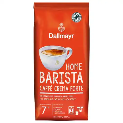 ⁨Dallmayr Home Barista Caffe Crema Forte Kawa Ziarnista 1 kg⁩ w sklepie Wasserman.eu