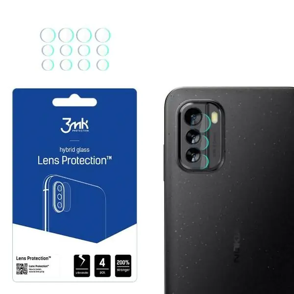 ⁨3MK Lens Protect Nokia G60 5G Camera Lens Protection 4pcs⁩ at Wasserman.eu