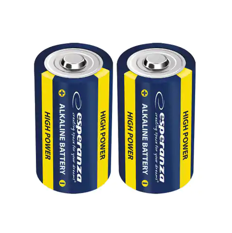 ⁨EZB107 Esperanza baterie alkaliczne lr14 c 2szt⁩ w sklepie Wasserman.eu