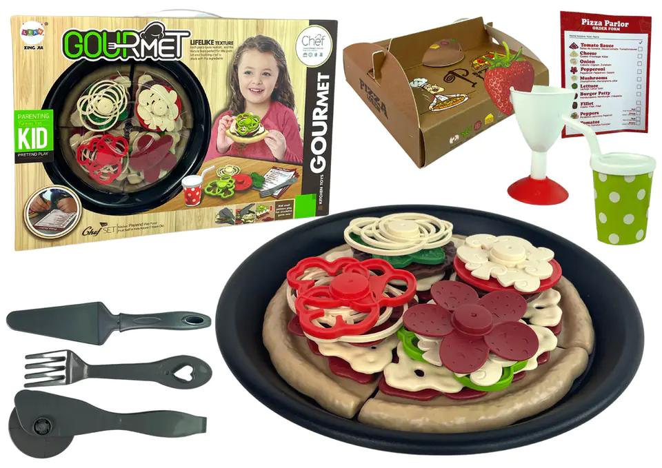 ⁨Set Pizza Extras Kitchen Food For Fun⁩ at Wasserman.eu