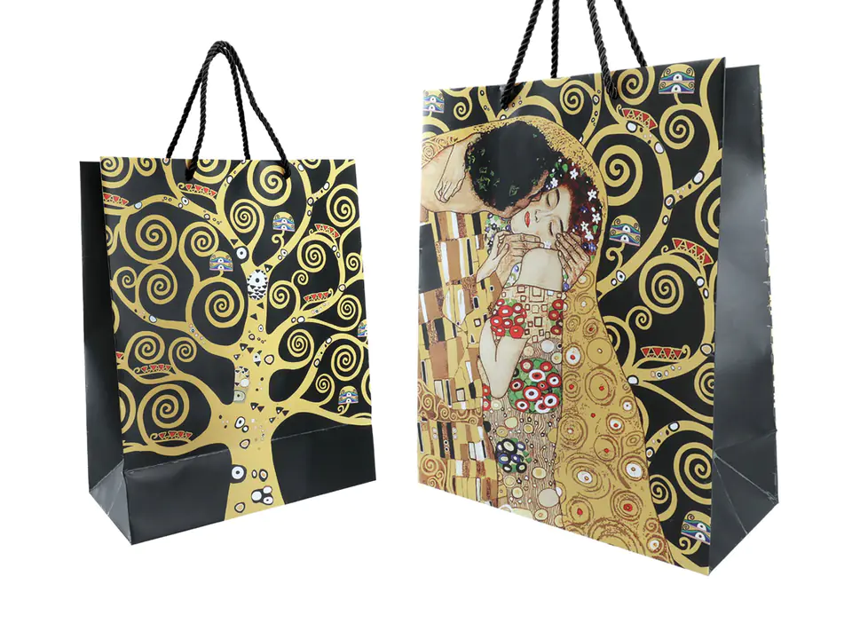 ⁨Gift bag - G. Klimt, Kiss (CARMANI)⁩ at Wasserman.eu