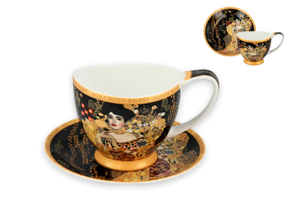 Filiżanka espresso Vanessa - G. Klimt, Adela (CARMANI) w sklepie Wasserman.eu