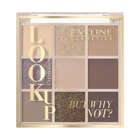 ⁨Eveline Look Up Eyeshadow Palette (9) But Why Not? 1pc⁩ at Wasserman.eu