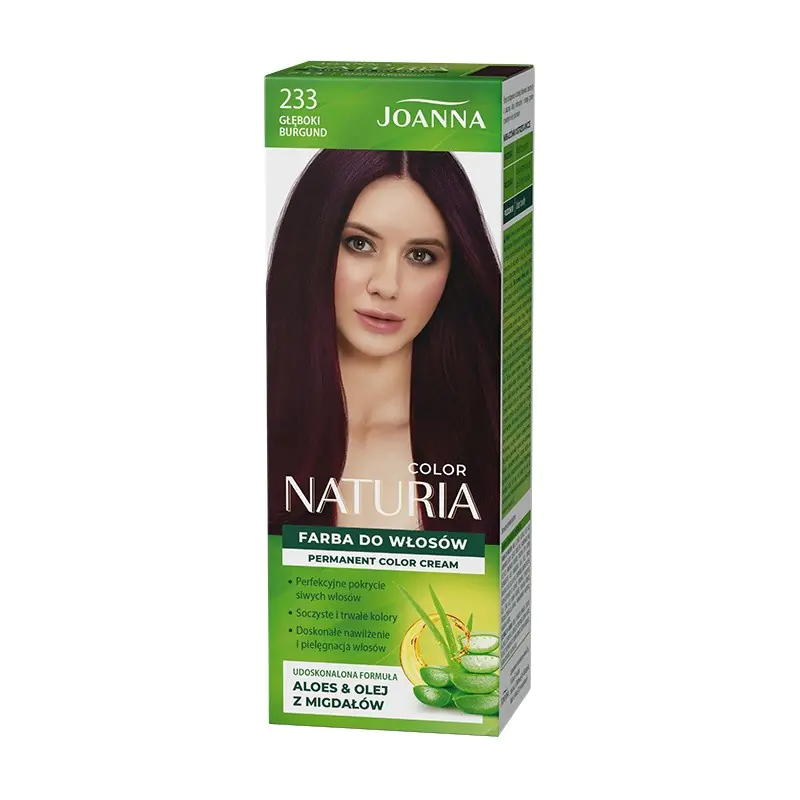 ⁨Joanna Naturia Color Hair dye nr 233 - Deep Burgundy 1op.⁩ at Wasserman.eu