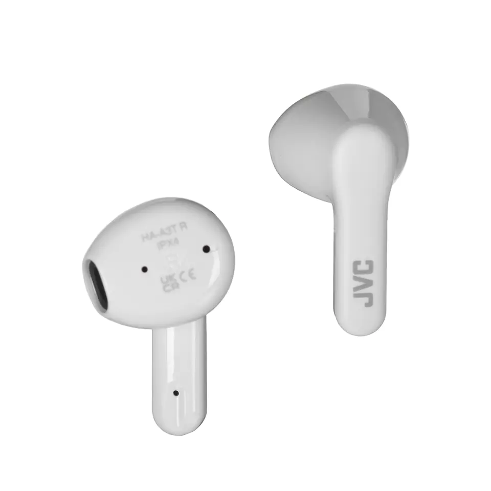 ⁨JVC EARBUDS HA-A3T HEADPHONES HAA-3TWU (WIRELESS, IN-EAR, WHITE)⁩ at Wasserman.eu