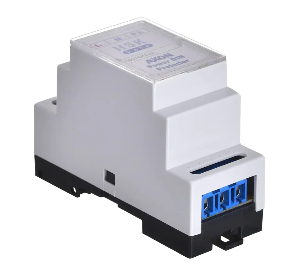 ⁨AXON [Power DIN Protector] - surge protection for industrial automation devices (multi-channel protection system, small size)⁩ at Wasserman.eu