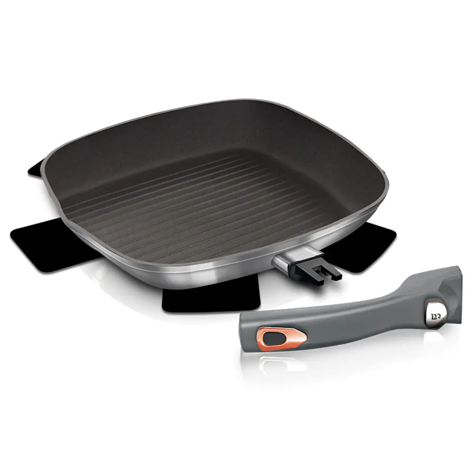 ⁨GRILL FRYING PAN BERLINGER HAUS BH-6083 MOONLIGHT⁩ at Wasserman.eu