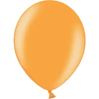 ⁨Metallic balloon orange 27cm (100pcs) 12M-081 Aliga⁩ at Wasserman.eu